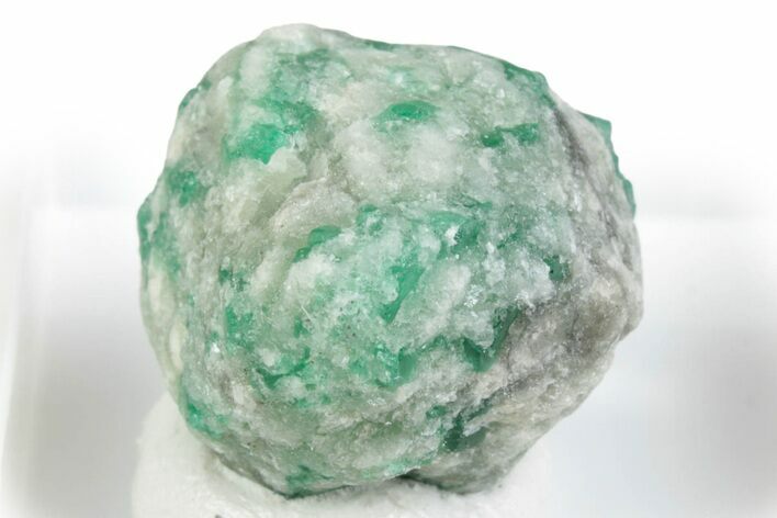 Vibrant Green Emerald in Calcite - Pakistan #381452